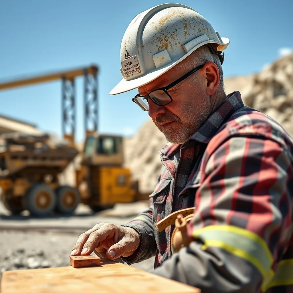 A limestone quarry and processing facility in Western Australia's Great Southern region.