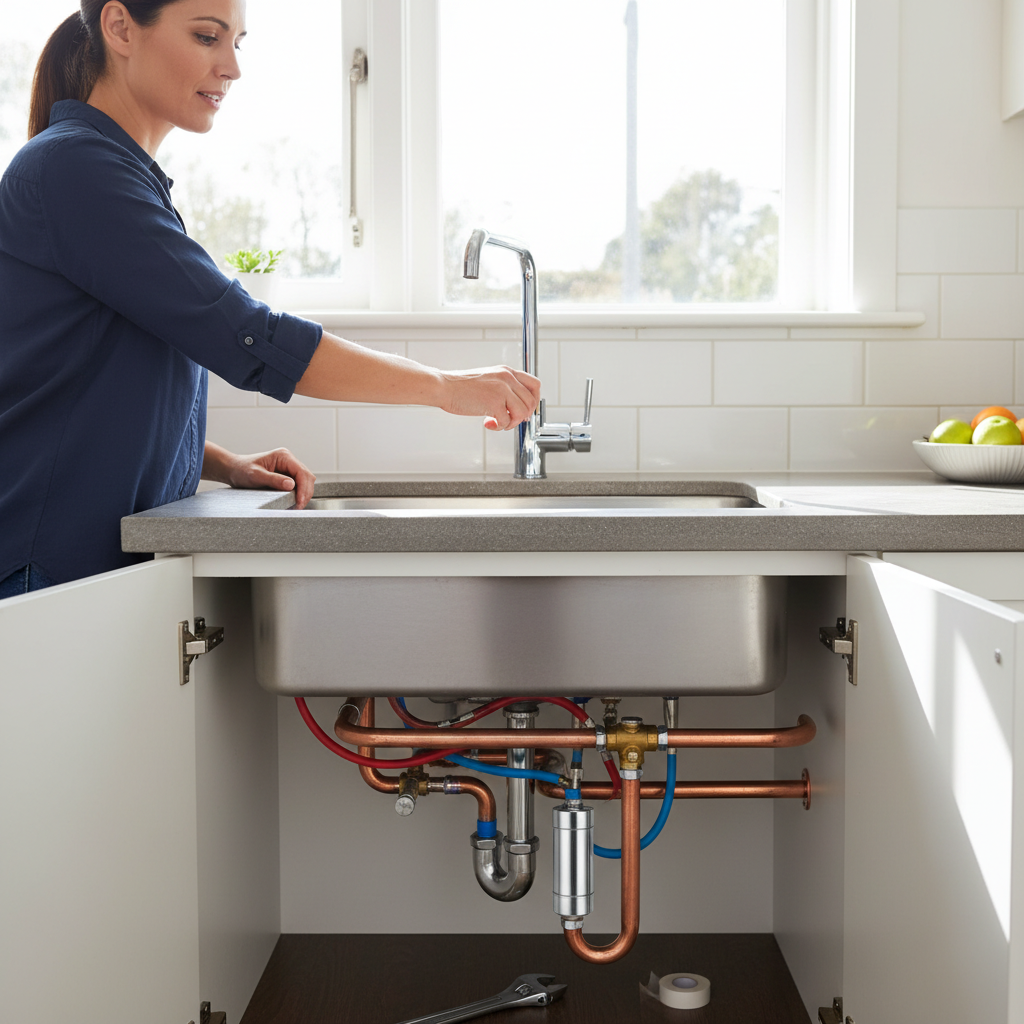 Illustration of water pipes