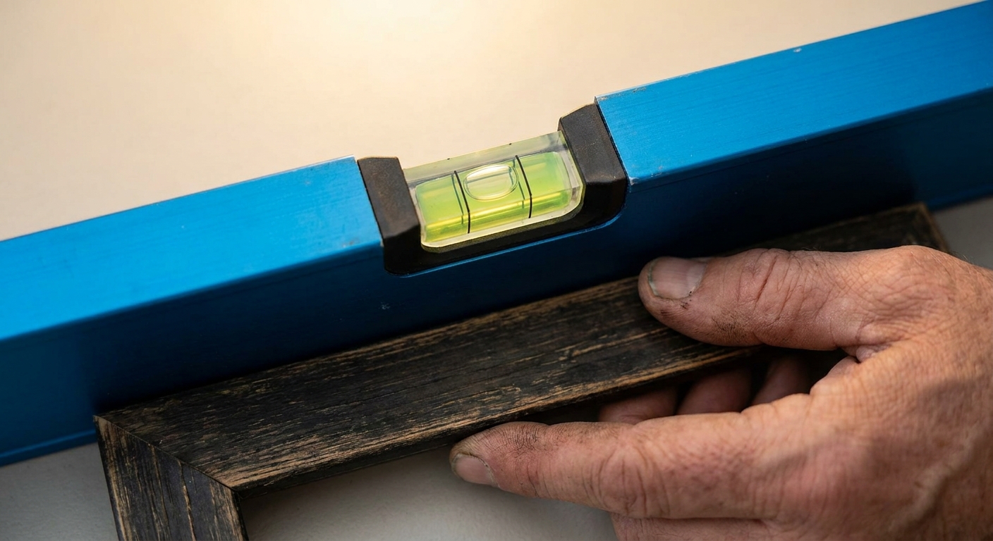 Step 5: Hang and level
