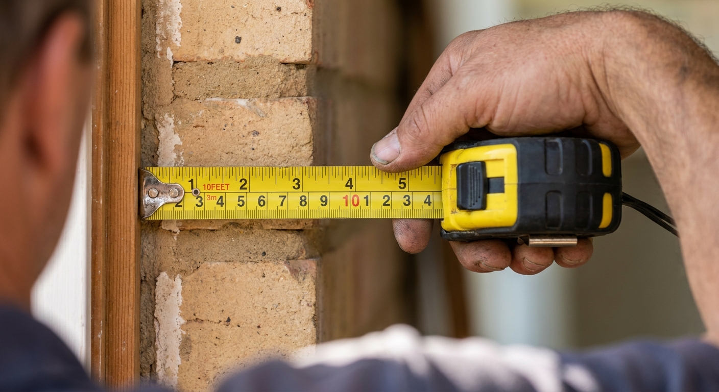 Step 1: Measure the door opening