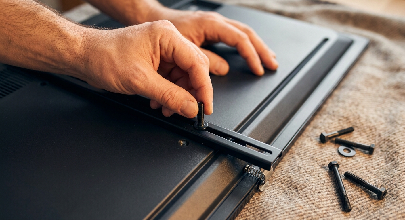 Step 5: Attach the TV bracket
