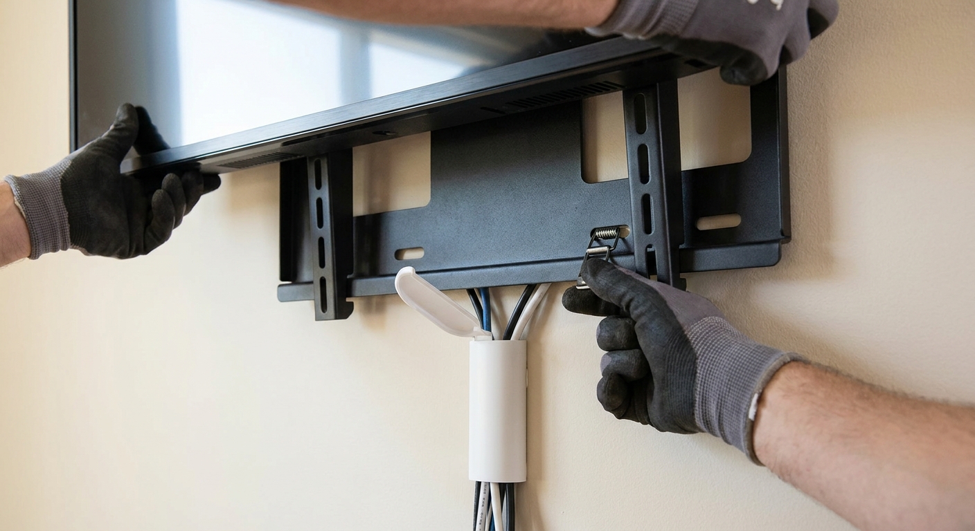 Step 6: Hang, cable manage, test