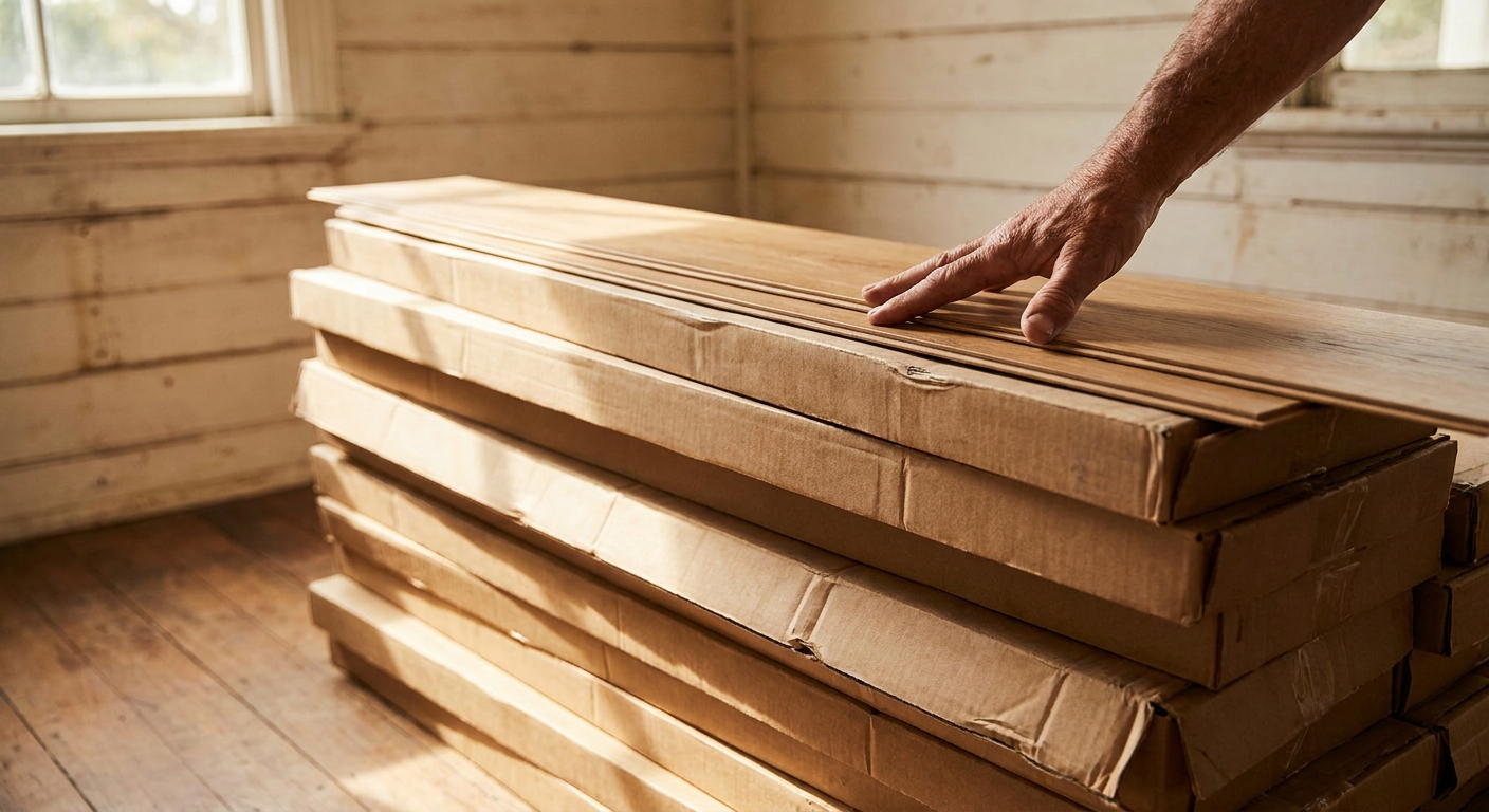Step 2: Acclimatise the flooring