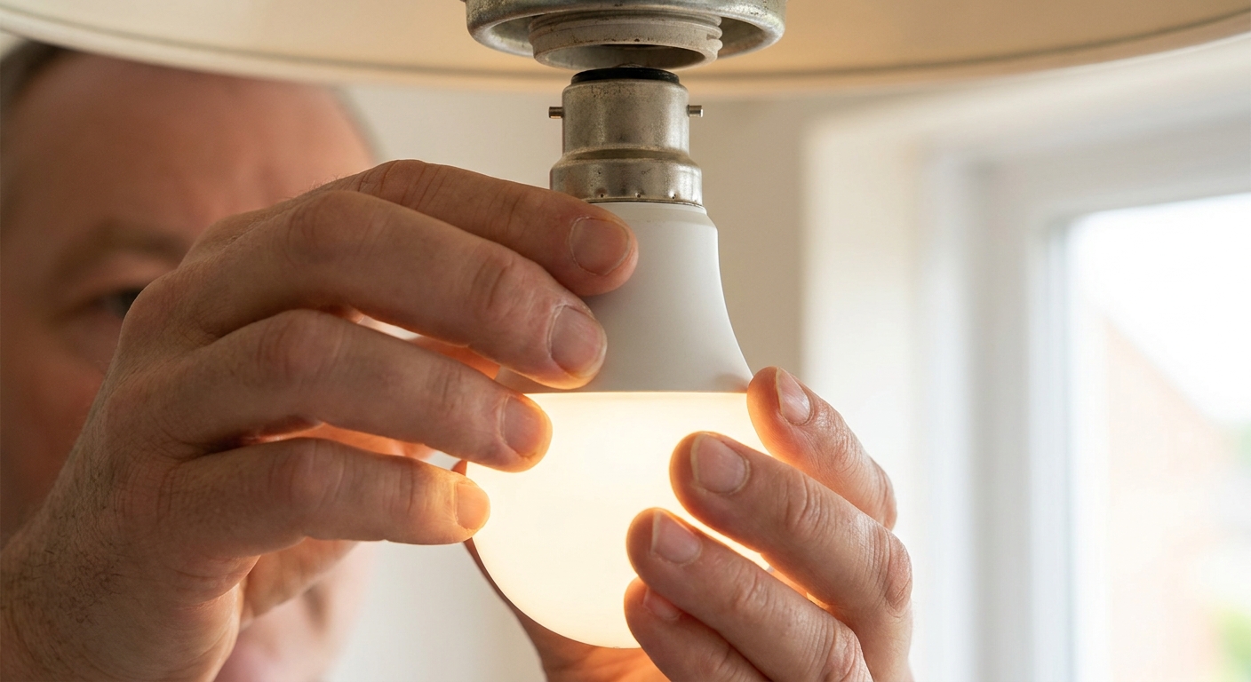 Step 4: Remove the old bulb