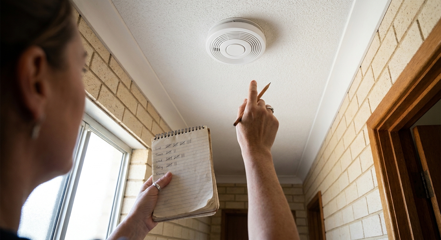 Step 1: Find every smoke alarm in the house