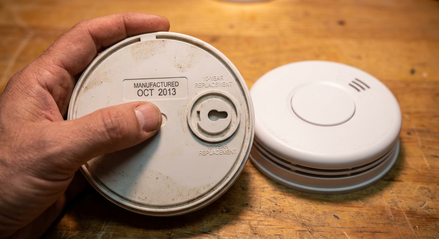 Step 6: Replace alarms over 10 years old