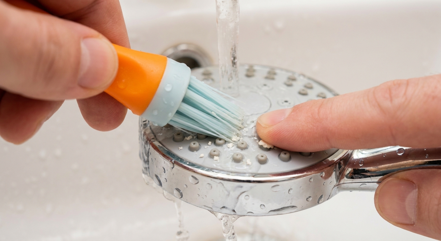 Step 3: Scrub the nozzles
