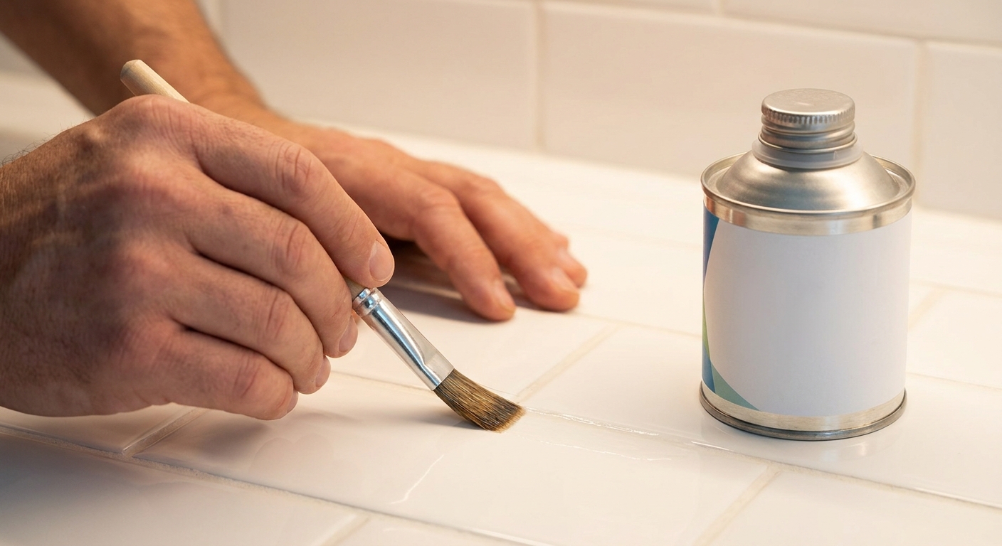 Step 6: Re-seal the grout after cleaning